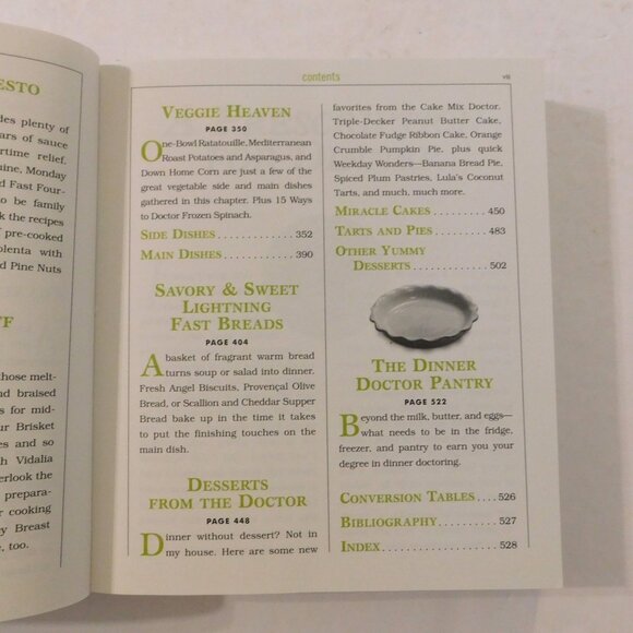 The Dinner Doctor by Anne Byrn 2003 PB Cookbook 230 Fast Fresh Tasting Dishes - Picture 7 of 10